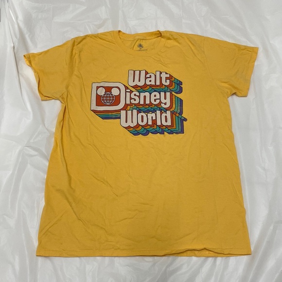 Disney Other - Disney T-shirt Retro Walt Disney World Retro Graphic Tee Rainbow Adult XL Mickey